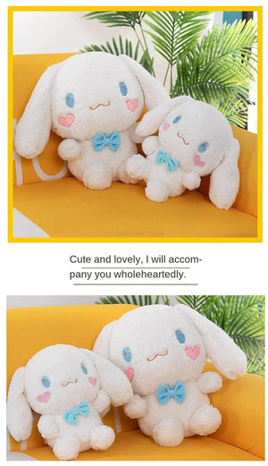 Planet Gates Anime Sanrio Kawaii Cinnamoroll Plush Toys Pillow Action Figure Stuffed Animal Comfort Soft Doll Children Toys Christmas Gift