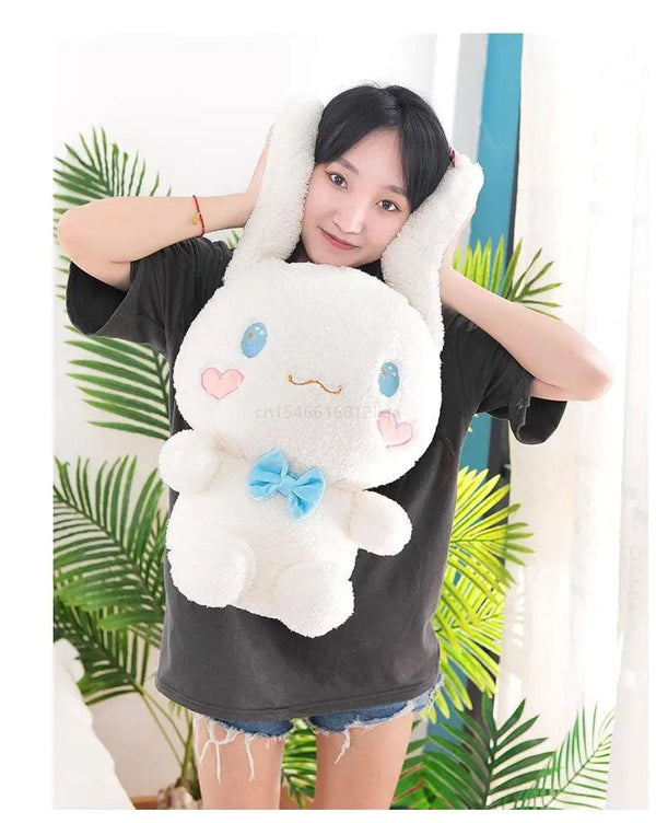 Planet Gates Anime Sanrio Kawaii Cinnamoroll Plush Toys Pillow Action Figure Stuffed Animal Comfort Soft Doll Children Toys Christmas Gift