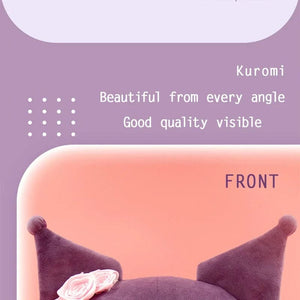 Planet Gates Anime Sanrio Kuromi Hello Kitty Kawaii My Melody Stuffed Plush Toys Cute Dolls Pendant Keychain Birthday Party Gift For Girl Kid