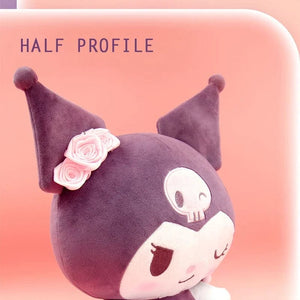 Planet Gates Anime Sanrio Kuromi Hello Kitty Kawaii My Melody Stuffed Plush Toys Cute Dolls Pendant Keychain Birthday Party Gift For Girl Kid