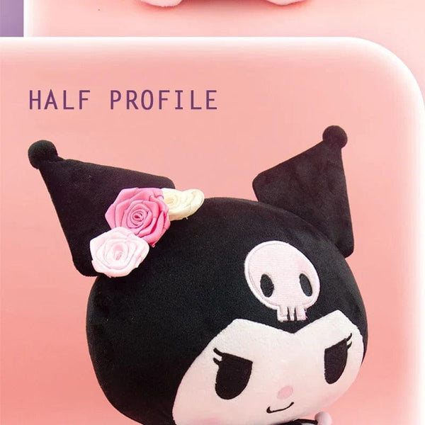 Planet Gates Anime Sanrio Kuromi Hello Kitty Kawaii My Melody Stuffed Plush Toys Cute Dolls Pendant Keychain Birthday Party Gift For Girl Kid