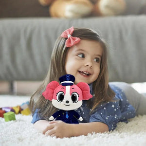 Planet Gates Anime Sheriff Labrador Dog Plush Toy Security Sergeant Labrador Wolf Dog Cartoon Doll Boys Girls Soft Stuffed Toys Children Gift