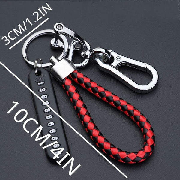Planet Gates Anti-Lost Car Key Pendant Split Rings Keychain Phone Number Card Keyring Auto Vehicle Lobster Clasp Key Chain Car Accessories
