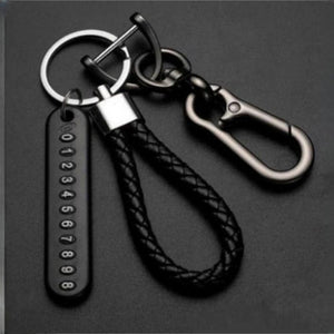 Planet Gates Anti-Lost Car Key Pendant Split Rings Keychain Phone Number Card Keyring Auto Vehicle Lobster Clasp Key Chain Car Accessories