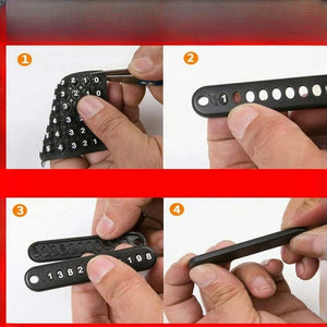 Planet Gates Anti-Lost Car Key Pendant Split Rings Keychain Phone Number Card Keyring Auto Vehicle Lobster Clasp Key Chain Car Accessories