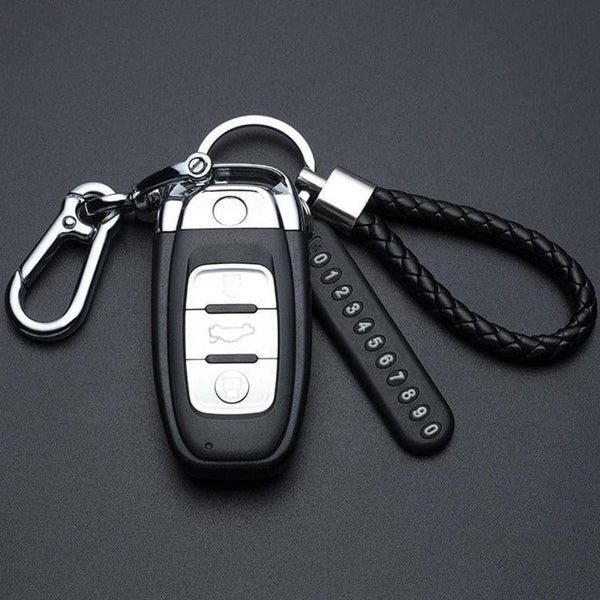 Planet Gates Anti-Lost Car Key Pendant Split Rings Keychain Phone Number Card Keyring Auto Vehicle Lobster Clasp Key Chain Car Accessories