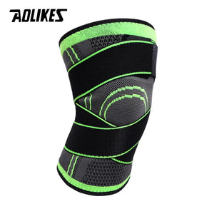 Planet Gates AOLIKES 1PCS Knee Support Professional Protective Sports Knee Pad Breathable Bandage Knee Brace Basketball Tennis Cycling