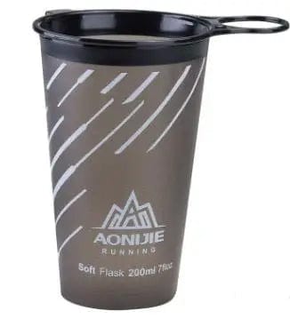 Planet Gates AONIJIE 170ml 200ml 250ml 500mml 350ml 600ml Running Sport Bicycle Soft Water Bottle Folding TPU Soft Flask Water Bag Cup