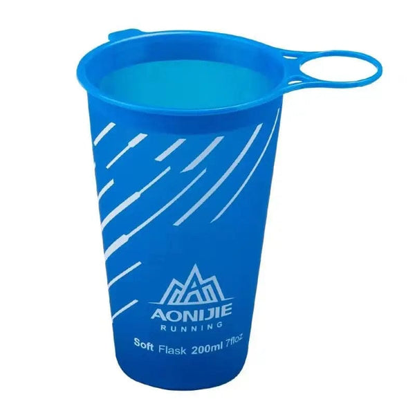 Planet Gates AONIJIE 170ml 200ml 250ml 500mml 350ml 600ml Running Sport Bicycle Soft Water Bottle Folding TPU Soft Flask Water Bag Cup