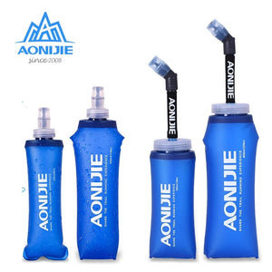 Planet Gates AONIJIE 170ml 200ml 250ml 500mml 350ml 600ml Running Sport Bicycle Soft Water Bottle Folding TPU Soft Flask Water Bag Cup