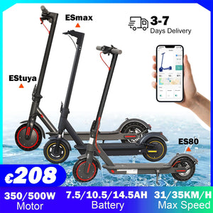 Planet Gates AOVOPRO 350/1000W Motor Electric Scooter 35KM/H Max Speed E-scooter 8.5/10 inch Tires Electric Kick Scooter 45KM Adult Scooter