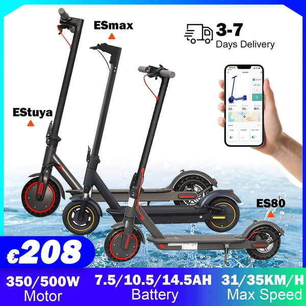 Planet Gates AOVOPRO 350/1000W Motor Electric Scooter 35KM/H Max Speed E-scooter 8.5/10 inch Tires Electric Kick Scooter 45KM Adult Scooter