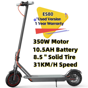 Planet Gates AOVOPRO 350W/500W Electric Scooter 7.8-14.5AH Adults Smart APP Escooter 31KM/H 8.5 Inch M365 Scooter Used Version Free Shipping