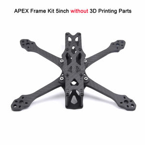 Planet Gates APEX5IN No Pringting 3/4/5/6/7/8/9inch Carbon Fiber Quadcopter Frame For APEX 5 6 7 8 9 Inch / APEX-HD / APEX DC O3 / APEX-DC HD  FPV RC Racing Drone
