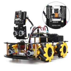 Planet Gates App x ESP32 Cam Robotic Starter Kit For Arduino Programming with ESP32 Cam and Codes, Learning and Develop Skill Smart Automation Complete Kit