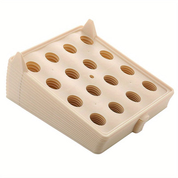 Planet Gates Apricot 10 Layer Clothes Folding Board, Plastic Clothes Storage And Organizer Device, Folding Clothes Board Storage Rack, Lazy Folding Clothes Board