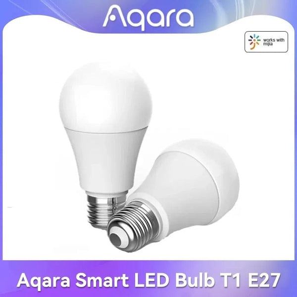 Planet Gates Aqara Smart LED Bulb T1 E27 Zigbee 3.0 2700K-6500K 220-240V Bluetooth Remote Lamp Light For Xiaomi Mihome APP Homek