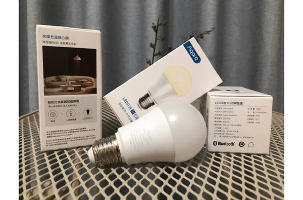 Planet Gates Aqara Smart LED Bulb T1 E27 Zigbee 3.0 2700K-6500K 220-240V Bluetooth Remote Lamp Light For Xiaomi Mihome APP Homek