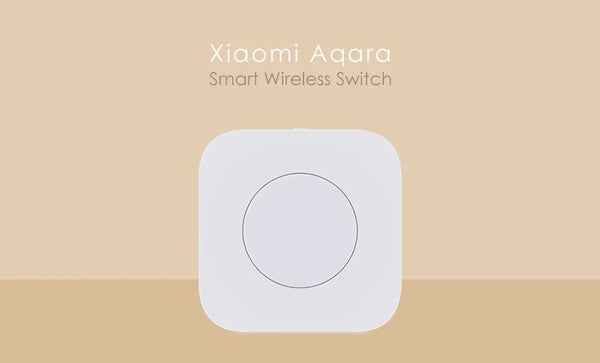 Planet Gates Aqara Wireless Mini Switch ZigBee APP Remote Control 3 Ways Smart Home Emergency Button Door Bell Work With Gateway And Homekit