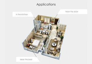 Planet Gates Aqara Wireless Mini Switch ZigBee APP Remote Control 3 Ways Smart Home Emergency Button Door Bell Work With Gateway And Homekit