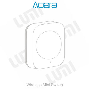 Planet Gates Aqara Wireless Mini Switch ZigBee APP Remote Control 3 Ways Smart Home Emergency Button Door Bell Work With Gateway And Homekit