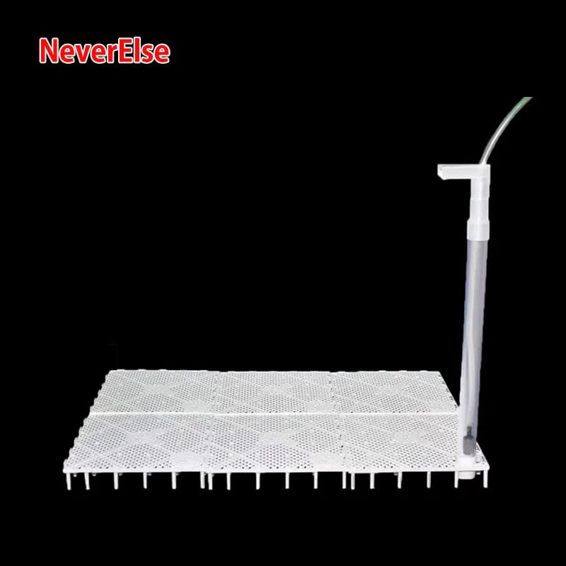 Planet Gates Aquarium Bottom filter, UGF undergravel filter for shrimp Tank Fish, aquarium grid Net Board Air Lift Tube, aquarium filter tube