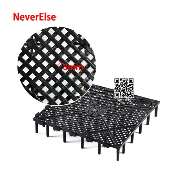 Planet Gates Aquarium Bottom filter, UGF undergravel filter for shrimp Tank Fish, aquarium grid Net Board Air Lift Tube, aquarium filter tube