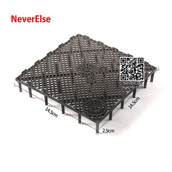 Planet Gates Aquarium Bottom filter, UGF undergravel filter for shrimp Tank Fish, aquarium grid Net Board Air Lift Tube, aquarium filter tube