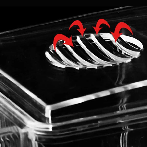 Planet Gates Aquarium Breeding Incubator Isolation Box Double Layer 4 Rooms Transparent Acrylic Self-Floating Fish Hatchery Box Fish Tank