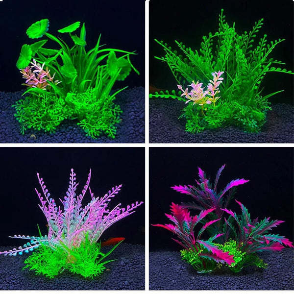 Planet Gates Aquarium decoration a variety of simulated plants aquatic plants aquatic plants aquarium plants decorative products