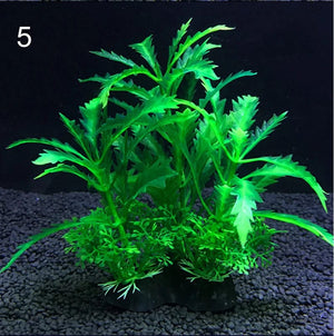 Planet Gates Aquarium decoration a variety of simulated plants aquatic plants aquatic plants aquarium plants decorative products
