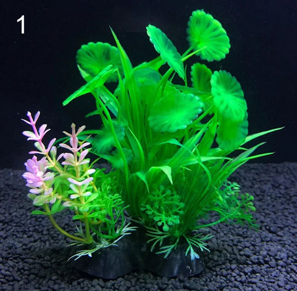 Planet Gates Aquarium decoration a variety of simulated plants aquatic plants aquatic plants aquarium plants decorative products