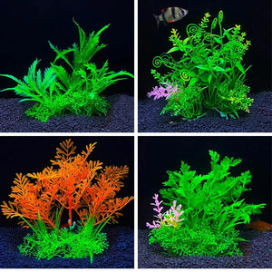 Planet Gates Aquarium decoration a variety of simulated plants aquatic plants aquatic plants aquarium plants decorative products