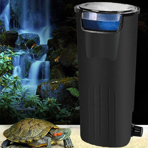 Planet Gates Aquarium Filter 5W Low Water Reptile Filter Plastic Clean Water Pump Turtle Tank Powerful Filtration Water Pump