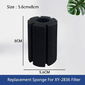 Planet Gates Aquarium Filter Sponge for Fish Tank Air Pump Skimmer Biochemical Sponge Filter Aquarium Bio Filter Filtro Aquario Acessorio