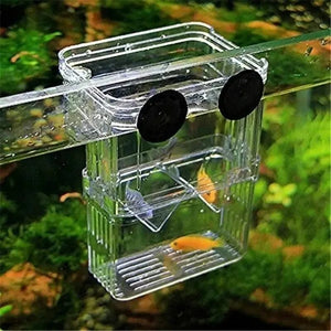 Planet Gates Aquarium Fish Breeder Box Durable Betta Fish Tank Fish Breeding Isolation Box Hatching Incubator Box For Baby Fish Shrimp