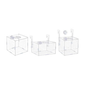 Planet Gates Aquarium Isolation Box Multifunction Aquarium Supply Fish Breeding Holder for Newborn Fry Guppy Aggressive fish babies prawn