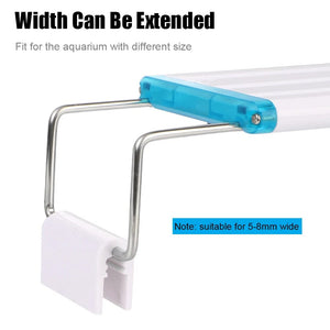 Planet Gates Aquarium LED Light EU/US Plug Fish Tank Aquatic Plant Grow Lighting 28/48cm White Blue Clip Lamp