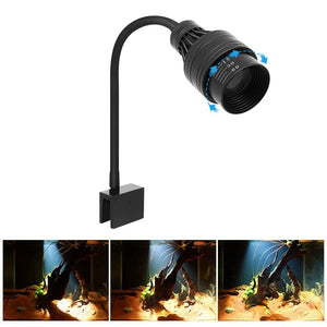 Planet Gates Aquarium Led Light Fish Tank Decoration Adjustable Focus Spotlight Plants Grow Lamp Turtle Reptiles Accessories 5w 7w 9w 12w 15w