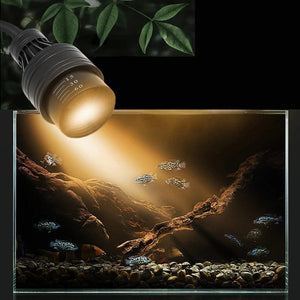Planet Gates Aquarium Led Light Fish Tank Decoration Adjustable Focus Spotlight Plants Grow Lamp Turtle Reptiles Accessories 5w 7w 9w 12w 15w