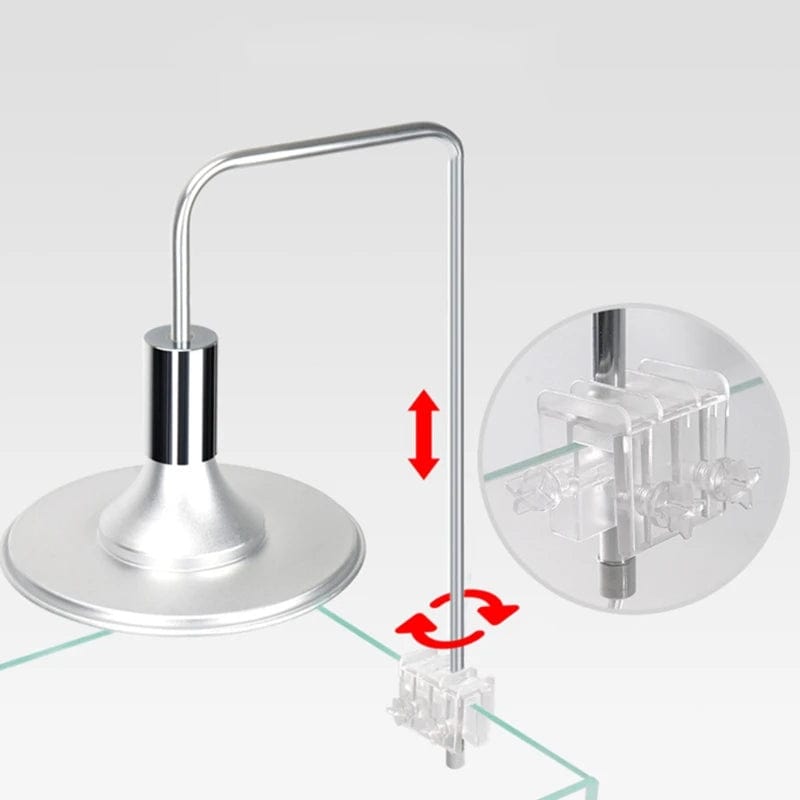 Planet Gates Aquarium LED Lights 20W/40W Aquatic Water Grass Plant Growth Lamp Turtle Reptile Lighting Clip-on Light for Fish Tank