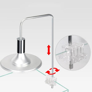 Planet Gates Aquarium LED Lights 20W/40W Aquatic Water Grass Plant Growth Lamp Turtle Reptile Lighting Clip-on Light for Fish Tank