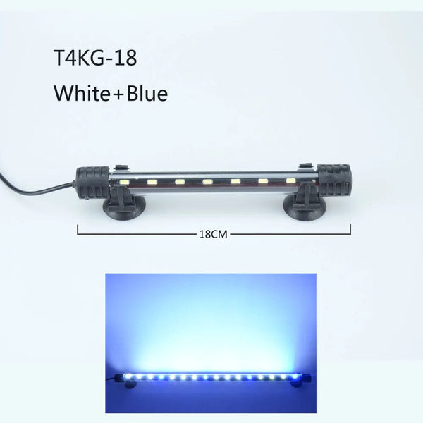 Planet Gates Aquarium Light LED Waterproof Fish Tank Light Underwater Fish Lamp Aquariums Decor Lighting Plant Lamp 18-58CM 220-240V 5730chip