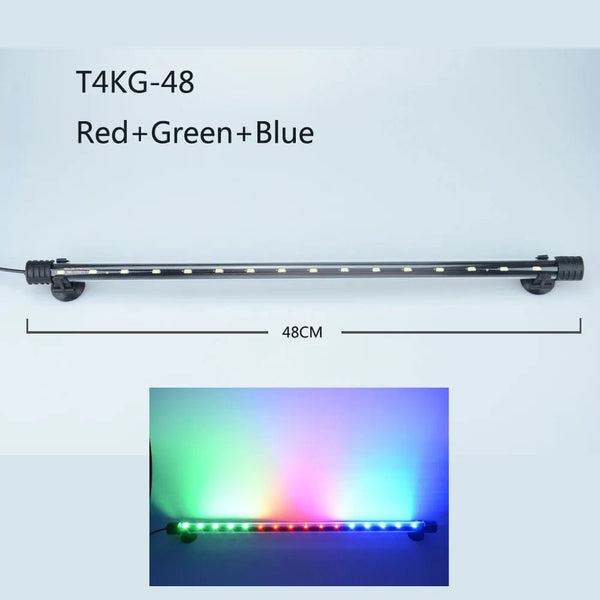 Planet Gates Aquarium Light LED Waterproof Fish Tank Light Underwater Fish Lamp Aquariums Decor Lighting Plant Lamp 18-58CM 220-240V 5730chip