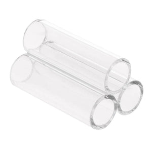 Planet Gates Aquarium Shrimp Shelter Tube Cave Clear Acrylic Mini Habitat Breeding House Fish for Tank Decor 3 or 6 Tubes Betta Hideo