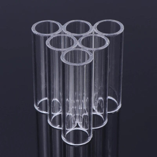 Planet Gates Aquarium Shrimp Shelter Tube Cave Clear Acrylic Mini Habitat Breeding House Fish for Tank Decor 3 or 6 Tubes Betta Hideo