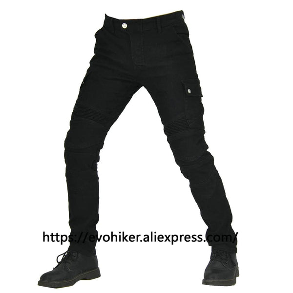 Planet Gates aramid Motorcycle Pants Moto Jeans Men Motocross Pants + protectors protections