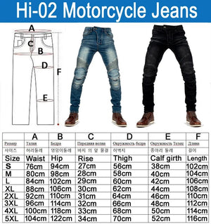 Planet Gates aramid Motorcycle Pants Moto Jeans Men Motocross Pants + protectors protections