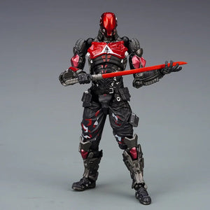 Planet Gates Arkham Knight AMAZING YAMAGUCHI Arkham Knight Batman Red Hood Robin Jason Todd Figuarts Game Action Figure Model Toy Collection Christmas Gift