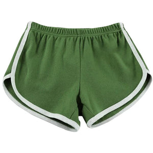 Planet Gates Army Green / M Women Skinny Shorts Solid Sexy  Fitness Elastic Waist Shorts Female 2021 Summer Yoga Bodybuilding Seamless Beach Short Pants